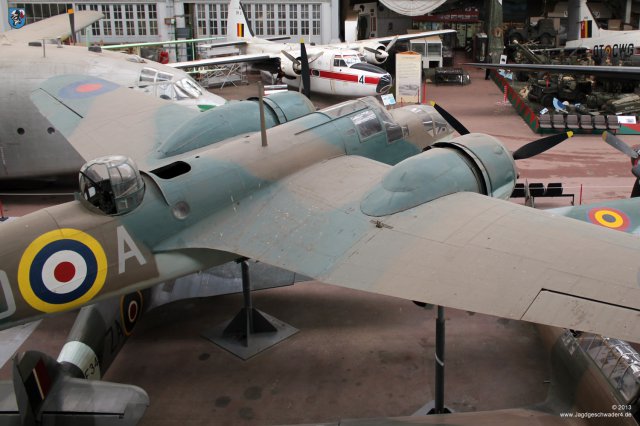 0019_Militaermuseum_Bruessel_Bristol_Fairchild_Bolingbroke_ IVT_Bristol_Bleinheim_Mk_IV